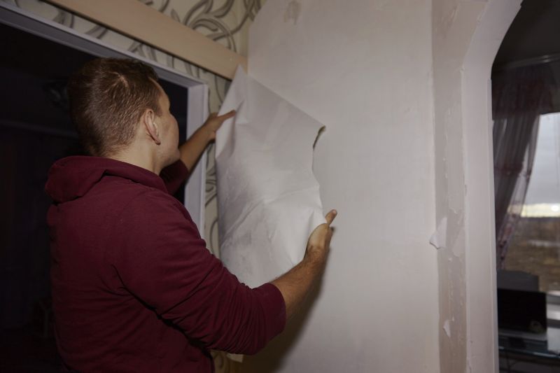 Wallpaper Stripping detail